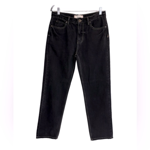 BDG Denim - BDG black vintage slim fit high waist straight leg jeans
